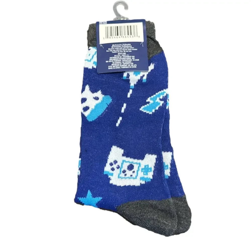 Juncture Gamers Crew Socks NWT